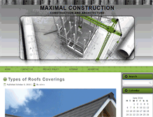 Tablet Screenshot of maxalconstruction.com